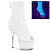 Pleaser - ADORE1031GM Bottes de plateforme, Pole dance chaussures - Chaussures de pole dance - Blanc Product image